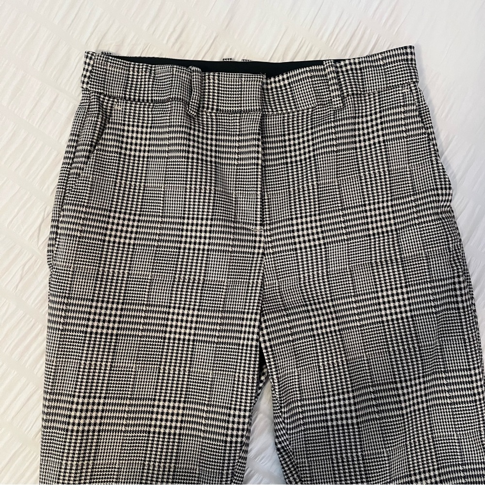 Black & White Plaid Pants - Picture 2 of 5